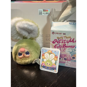 Baby Three Petit Macaron Cute Bunny Head Moss Bud